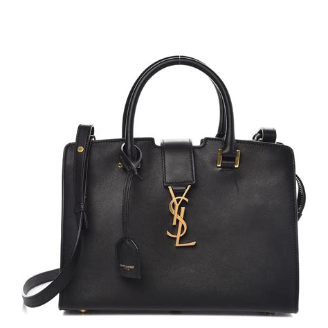 ysl baby cabas black|Original YSL Monogram Baby Cabas handbag .